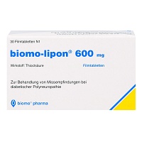 BIOMO-lipon 600 mg Filmtabletten - 30Stk - Diabetische Nervenstörung