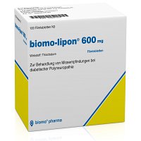 BIOMO-lipon 600 mg Filmtabletten - 100Stk - Diabetische Nervenstörung