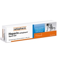 HEPARIN-RATIOPHARM Sport Gel - 150g - Verletzungen