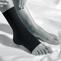 BORT ActiveColor Knöchelbandage S schwarz - 1Stk