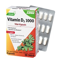 VITAMIN D3 1000 vegan Vital-Kapseln Salus - 60Stk