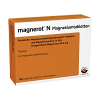 MAGNEROT N Magnesiumtabletten - 100Stk - Magnesium