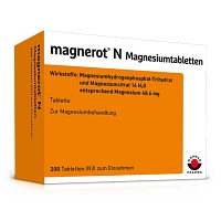 MAGNEROT N Magnesiumtabletten - 200Stk - Magnesium