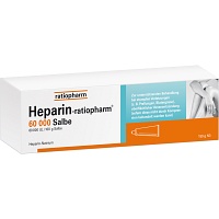 HEPARIN-RATIOPHARM 60.000 Salbe - 150g - Heparinpräparate