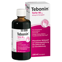 TEBONIN forte 40 mg Lösung - 100ml - Stärkung für das Gedächtnis
