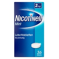 NICOTINELL Lutschtabletten 2 mg Mint - 36Stk - Raucherentwöhnung