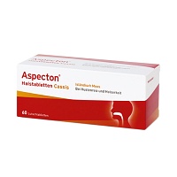 ASPECTON Halstabletten Cassis Lutschtabletten - 60Stk - Abwehr, Husten & Halsschmerzen