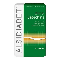 ALSIDIABET Zimt-Catechine f.Diab.Typ II 1xtägl.Kps - 60Stk - Diabetikernahrungsergänzung