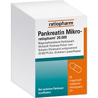 PANKREATIN Mikro-ratio.20.000 magensaftr.Hartkaps. - 50Stk - Verdauungsenzyme