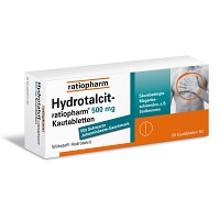 HYDROTALCIT-ratiopharm 500 mg Kautabletten - 50Stk - Entgiften-Entschlacken-Entsäuern