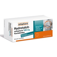 HYDROTALCIT-ratiopharm 500 mg Kautabletten - 100Stk - Entgiften-Entschlacken-Entsäuern