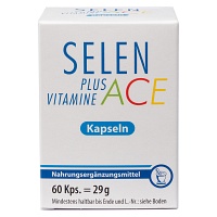 SELEN PLUS ACE Kapseln - 60Stk - Für Haut, Haare & Knochen