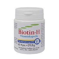 BIOTIN H Vitaminkapseln - 60Stk - Haut, Haare & Nägel