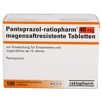 PANTOPRAZOL-ratiopharm 40 mg magensaftr.Tabletten - 100Stk