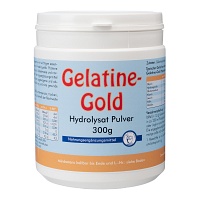 GELATINE GOLD Hydrolysat Pulver - 300g - Für Haut, Haare & Knochen