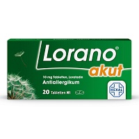LORANO akut Tabletten - 20Stk - Allergien