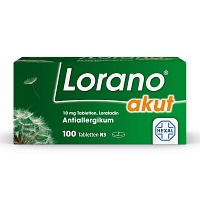 LORANO akut Tabletten - 100Stk - Allergien