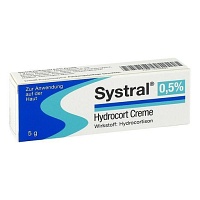 SYSTRAL Hydrocort 0,5% Creme - 5g - Kortisonhaltige Salben zur äußerlichen Anwendung