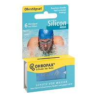 OHROPAX Silicon Aqua - 6Stk