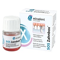 MIRADENT Zahnrettungsbox SOS Zahnbox - 1Stk - Kosmetische Zahnpflege