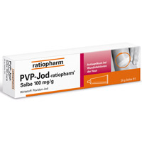 PVP-JOD-ratiopharm Salbe - 25g - Hauterkrankungen