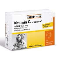 VITAMIN C-RATIOPHARM retard 500 mg Kapseln - 30Stk - Vitamin B12