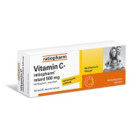 VITAMIN C-RATIOPHARM retard 500 mg Kapseln - 100Stk - Vitamine