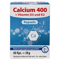 CALCIUM 400 Kapseln - 60Stk - Calcium & Vitamin D3