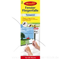 AEROXON Fenster Fliegenfalle - 4Stk