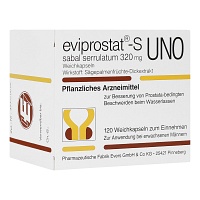 EVIPROSTAT-S sabal serrulatum 320 uno Kapseln - 120Stk - Prostatabeschwerden