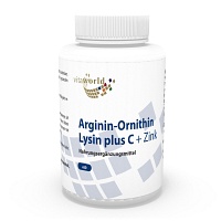 ARGININ-ORNITHIN-Lysin Plus C+Zink Kapseln - 60Stk