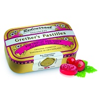 GRETHERS Redcurrant+Vitamin C zuckerfrei Pastillen - 110g