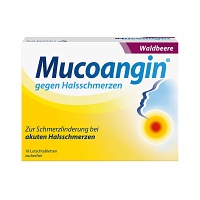MUCOANGIN Waldbeere 20 mg Lutschtabletten - 18Stk - Halsschmerzen