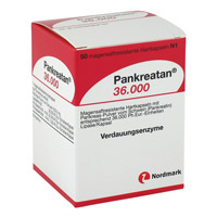 PANKREATAN 36.000 magensaftresistente Hartkapseln - 50Stk