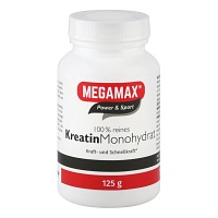 KREATIN MONOHYDRAT 100% Megamax Pulver - 125g - Sport & Fitness