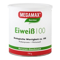 EIWEISS 100 Banane Megamax Pulver - 750g - Energy-Drinks