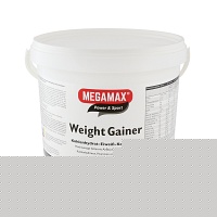 WEIGHT GAINER Megamax Erdbeere Pulver - 3000g - Energy-Drinks