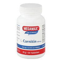 L-CARNITIN 500 mg Megamax Tabletten - 60Stk
