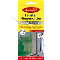 AEROXON Fenster Fliegengitter anthrazit - 1Stk