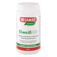 EIWEISS 100 Schoko Megamax Pulver - 400g - Energy-Drinks