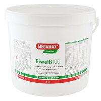 EIWEISS 100 Erdbeer Megamax Pulver - 5000g - Energy-Drinks