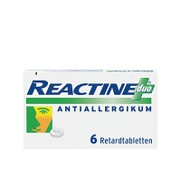 REACTINE duo Retardtabletten - 6Stk - Allergien