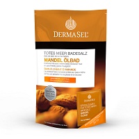 DERMASEL Totes Meer Badesalz+Mandel SPA - 1Packungen - Badezusatz