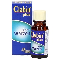 CLABIN plus Lösung - 15ml - Warzen & Hühneraugen