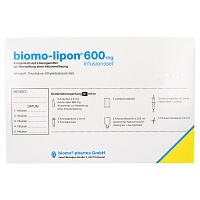 BIOMO-lipon 600 mg Infusionsset Ampullen - 5Stk