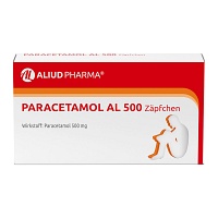 PARACETAMOL AL 500 Suppositorien - 10Stk - Schmerzen