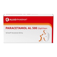 PARACETAMOL AL 500 Suppositorien - 10Stk - Grippe & Fieber