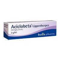 ACICLOBETA Lippenherpes Creme - 2g - Lippenherpes