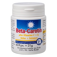 BETA CAROTIN KAPSELN+Vitamin C+E - 60Stk