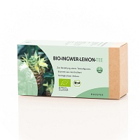 INGWER LEMON Tee Bio Filterbeutel - 25Stk